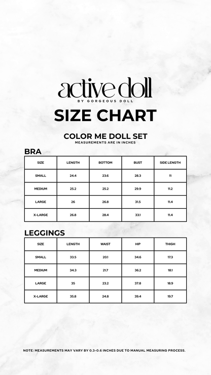Color Me Doll Set