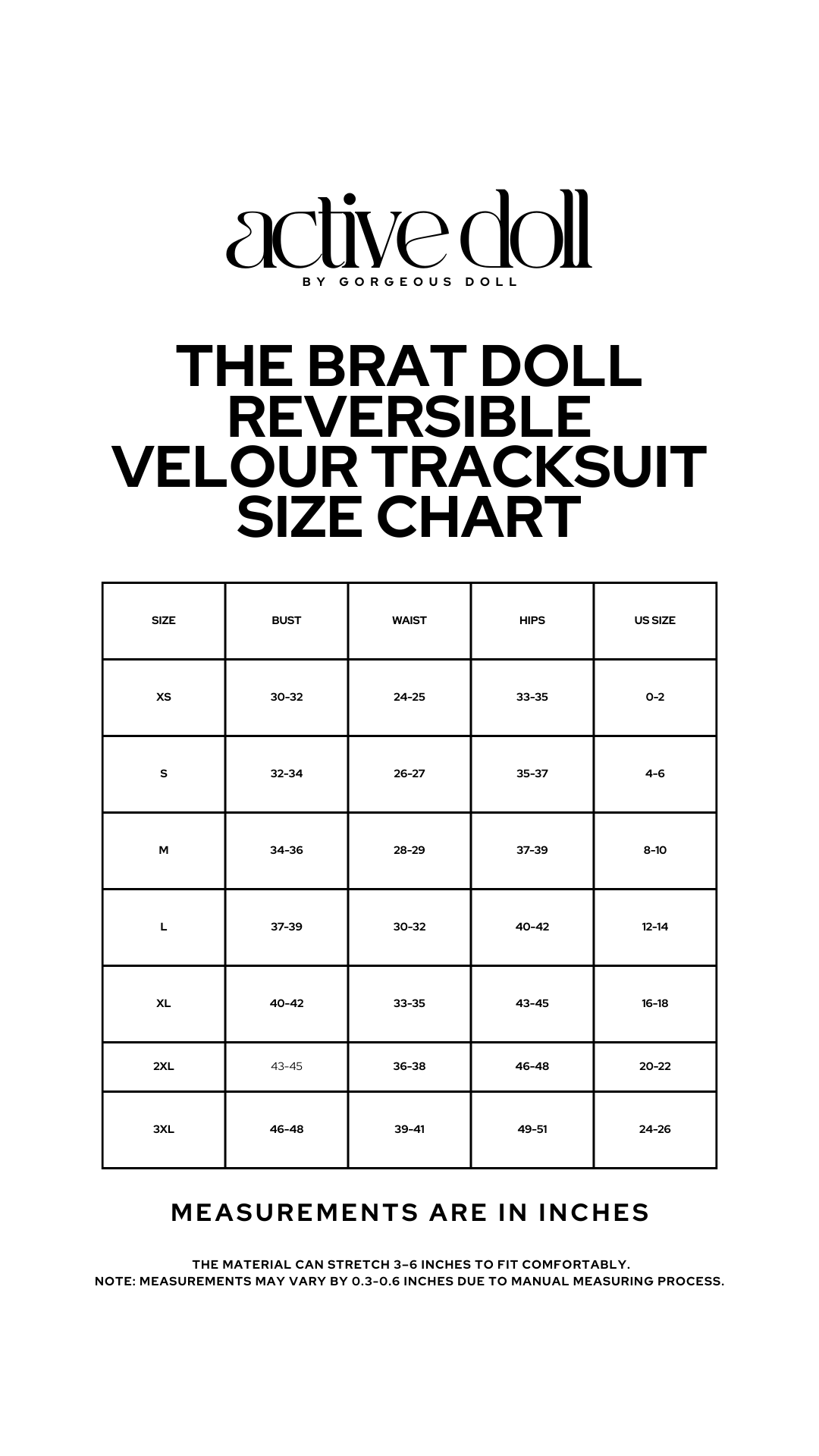 The Brat Doll Reversible Velour Tracksuit